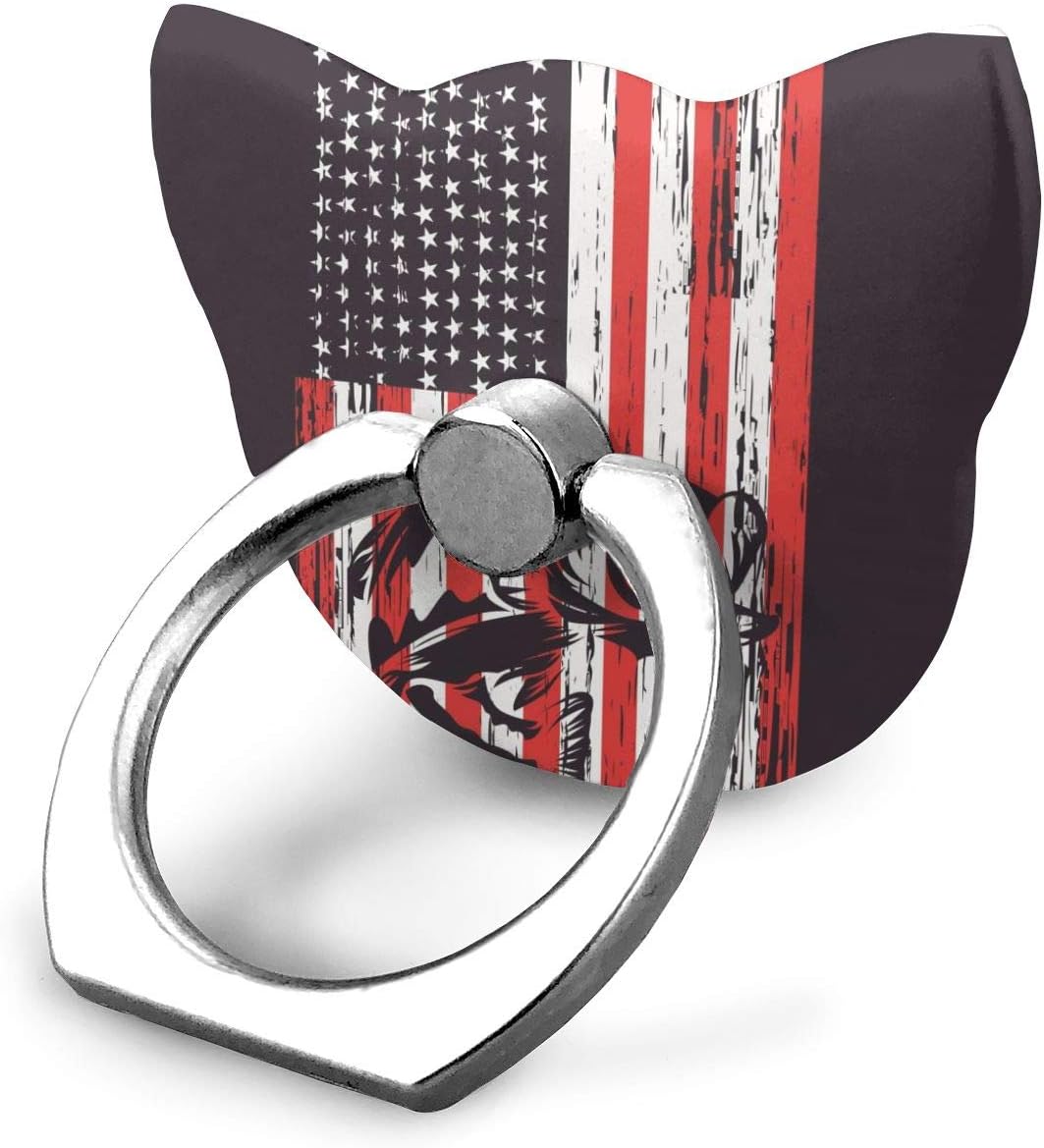 Handy-Halterung mit amerikanischer Flagge und Bass: Amazon.de: Elektronik