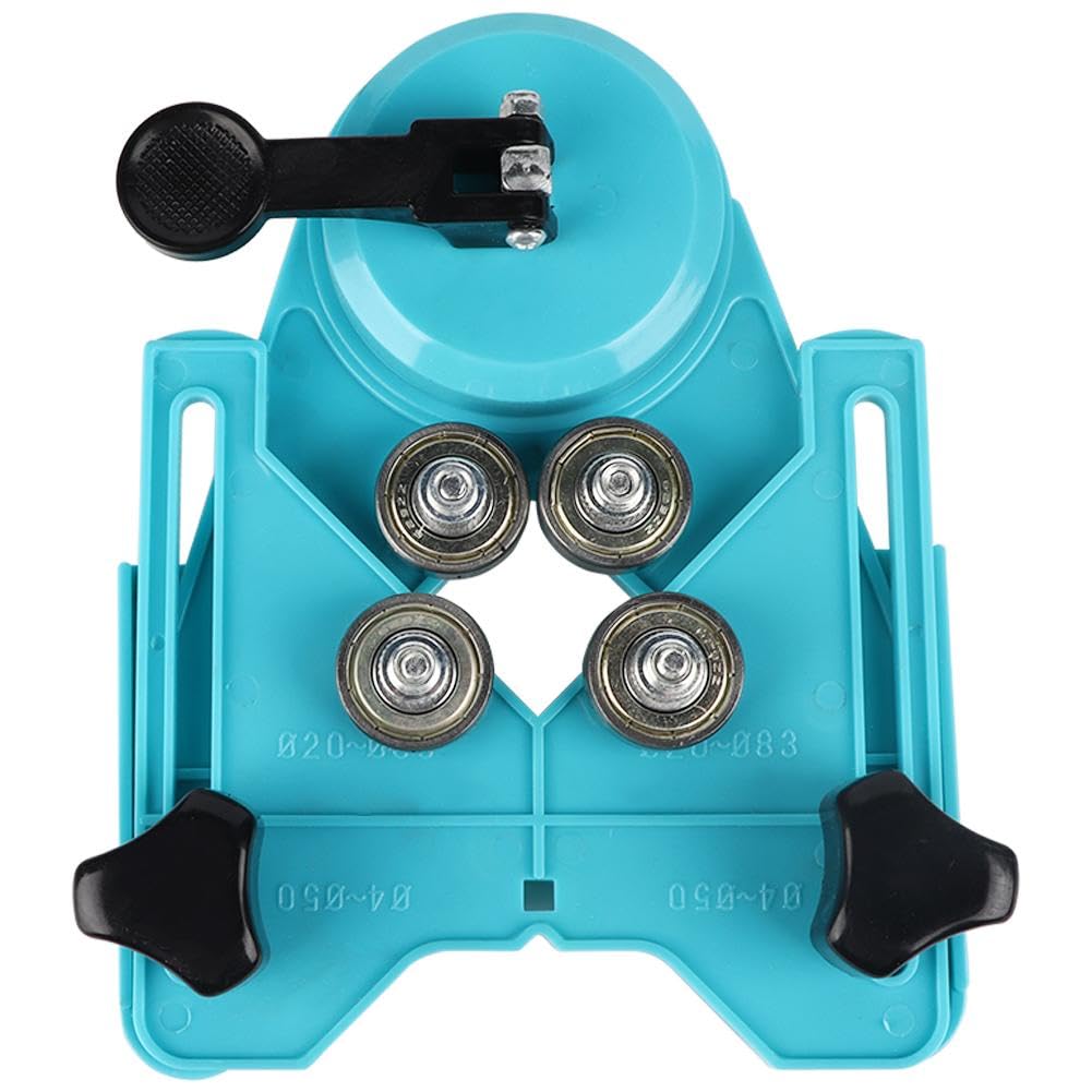 Nikou Diamond Hole Locator, 4mm-80mm Adjustable Drill Bit Hole Saw Guide Sucker Base Locator Openings Centering Locator for Cceramic, Glass, Marble
