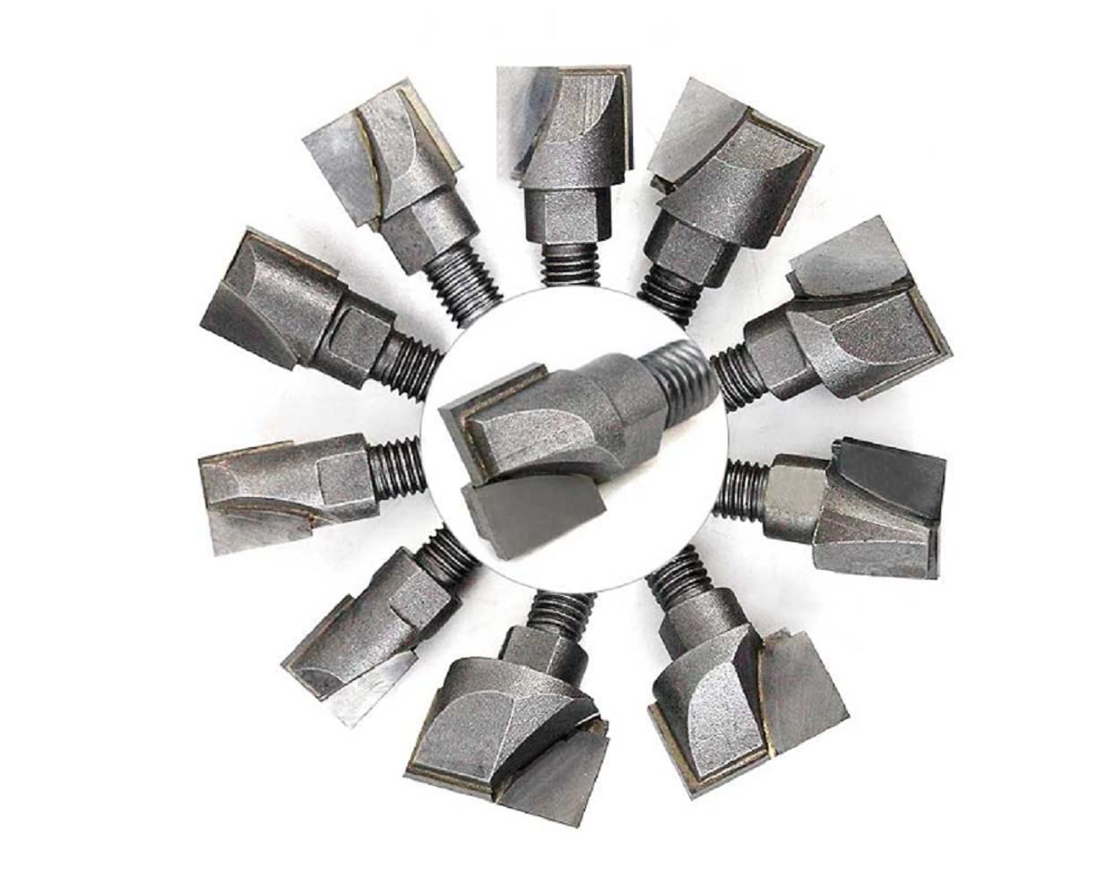 WEKOW 1PCS 16-30mm Carbide Wood Cutter Installation of Mortise Lock Installation Fixture and Door Mortice Lock Jig (20mm)