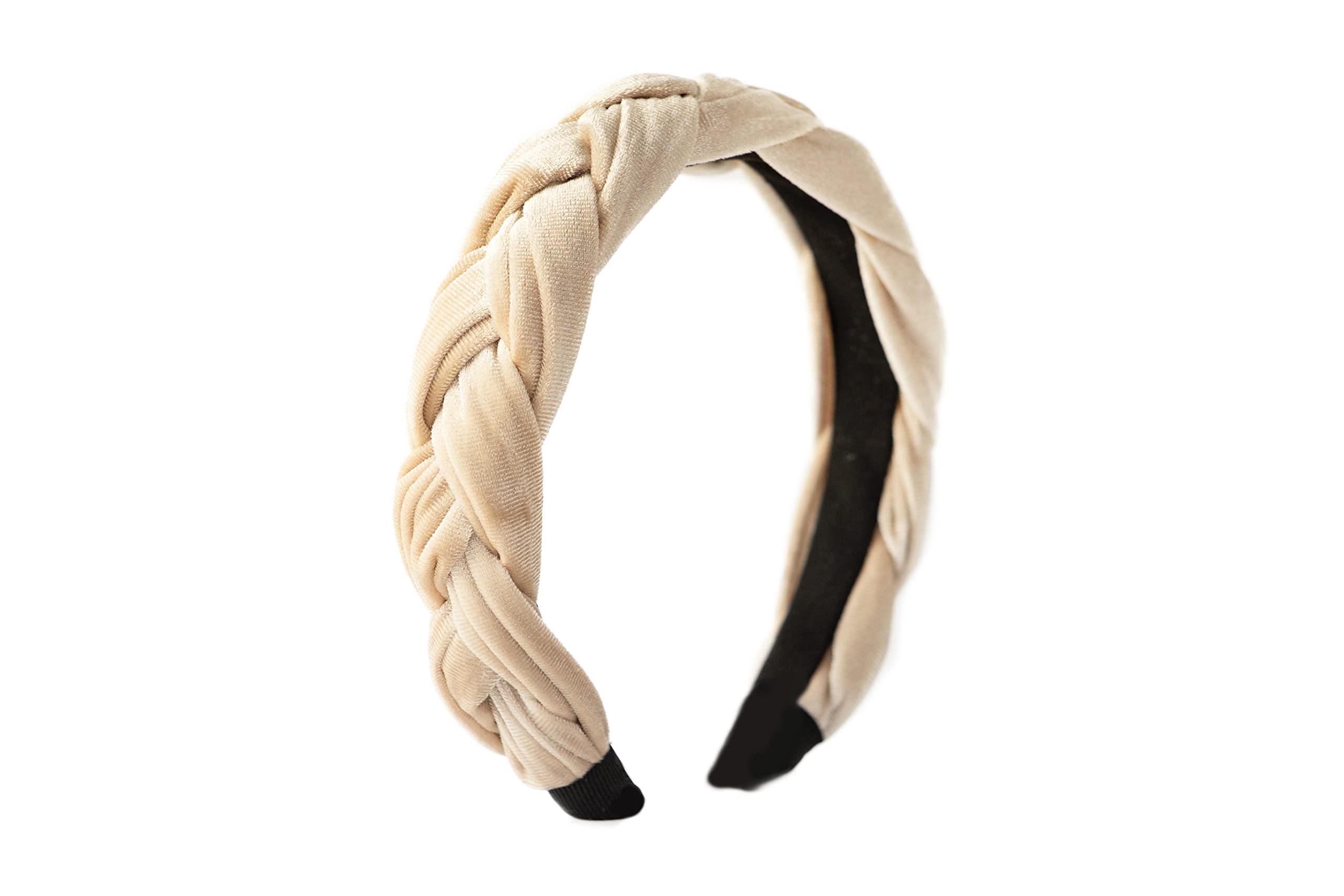 HABAC STUDIO- Headbands for Women Hair Accessories for Women Hair bands for Girls Headbands Velvet Braided UK Seller.