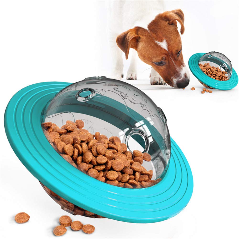 YGMXZL Treat Dispensing Dog Toy, Kitten Pet Dog Treat Feeder Turntable for Small Medium and Large Dogs Training Playing
