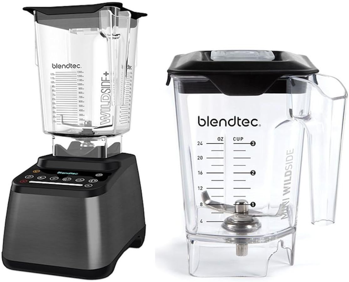 Blendtec Designer 725 Blender w/ Wildside+ Jar Gun Metal