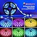 LED Strip Lights Battery Operated,SOLMORE 13.2FT/4M RGB LED Light Strip SMD5050 60 LEDs Rope Lights Led Lights for Room Color Changing Flexible LED Strip Kit for Party Indoor Outdoor (2Pcs)