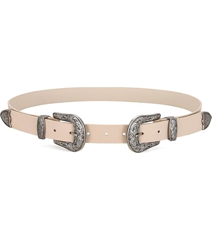 Amazon.com: TRIWORKS Women Western Concho Leather Belt  display picture 1