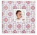 C.R. Gibson Slim Bound Photo Journal Album, By Carter's, Designer Pages, Space For Journaling, Holds 160 Photos, 80 Acid Free PVC Free Photo Safe Pages -Pretty Patterns