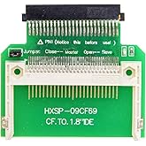 chenyang Memory Card Adapter CF Compact Flash Memory Card to 50pin 1.8 Inch IDE Hard Drive SSD Converter Adapter for Toshiba