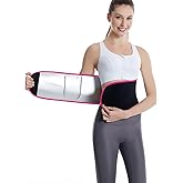 Meichoon Waist Trainer for Women Men Weight Loss Tummy Sweat Band Slimming Stomach Wrap for Workout Fitness
