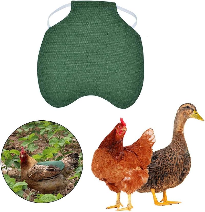 WANGHUI Poultry Jacket Vest Chicken Back Protector Apparel for Birds