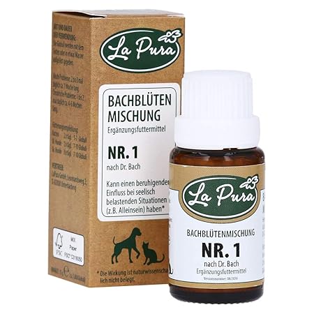 LAPURA Bachblütenmischung Nr.1 Globuli vet. 15 g Globuli
