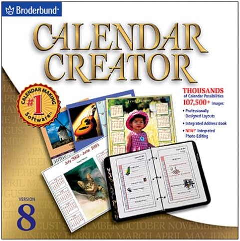 Calendar Creator 8 (Jewel Case)