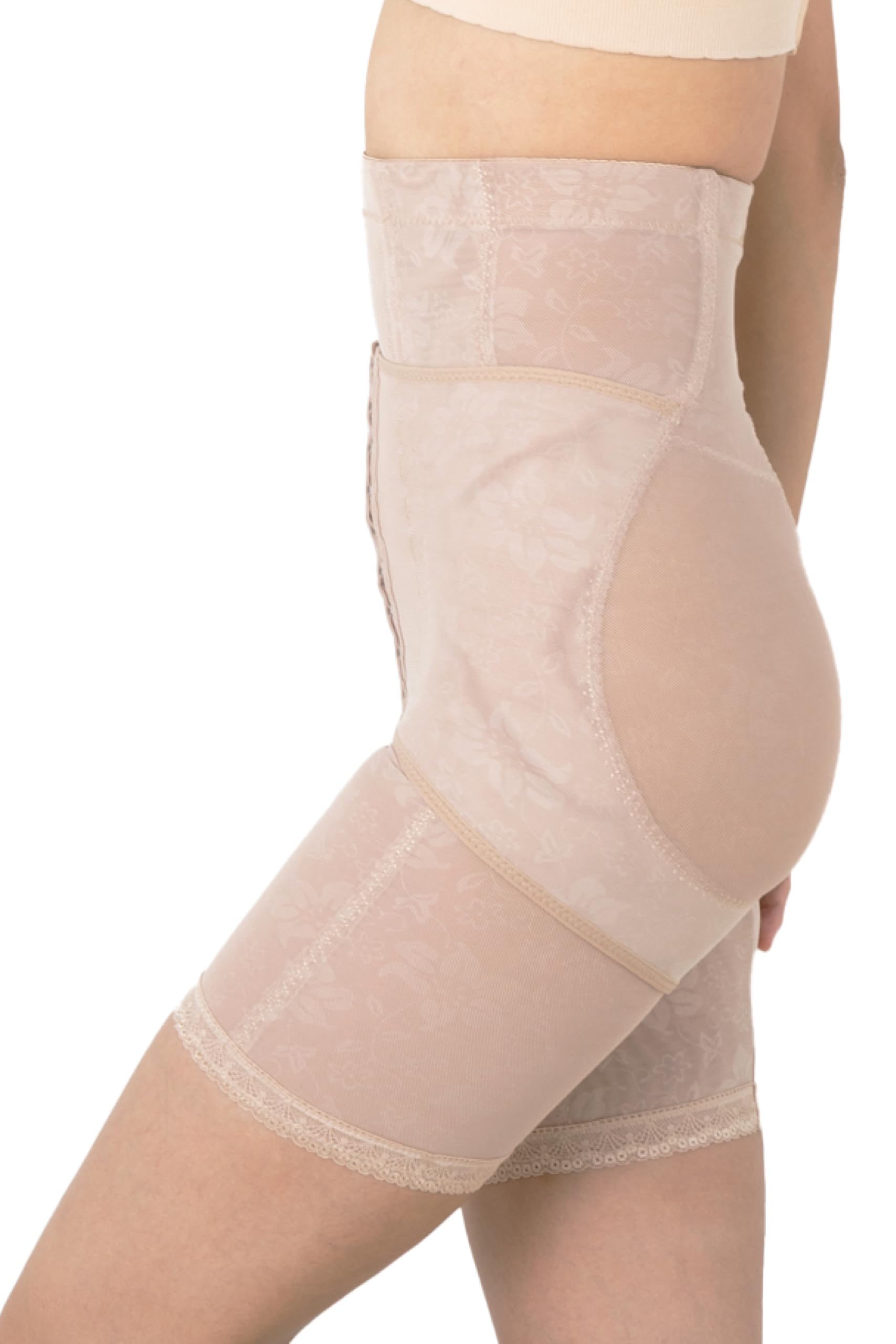 [Monna] ガードル 骨盤ガードル [ 産後の当たり前に起こる骨盤の不快をガードルと骨盤ベルトの2つの機能でサポート] ベージュ XL商品画像