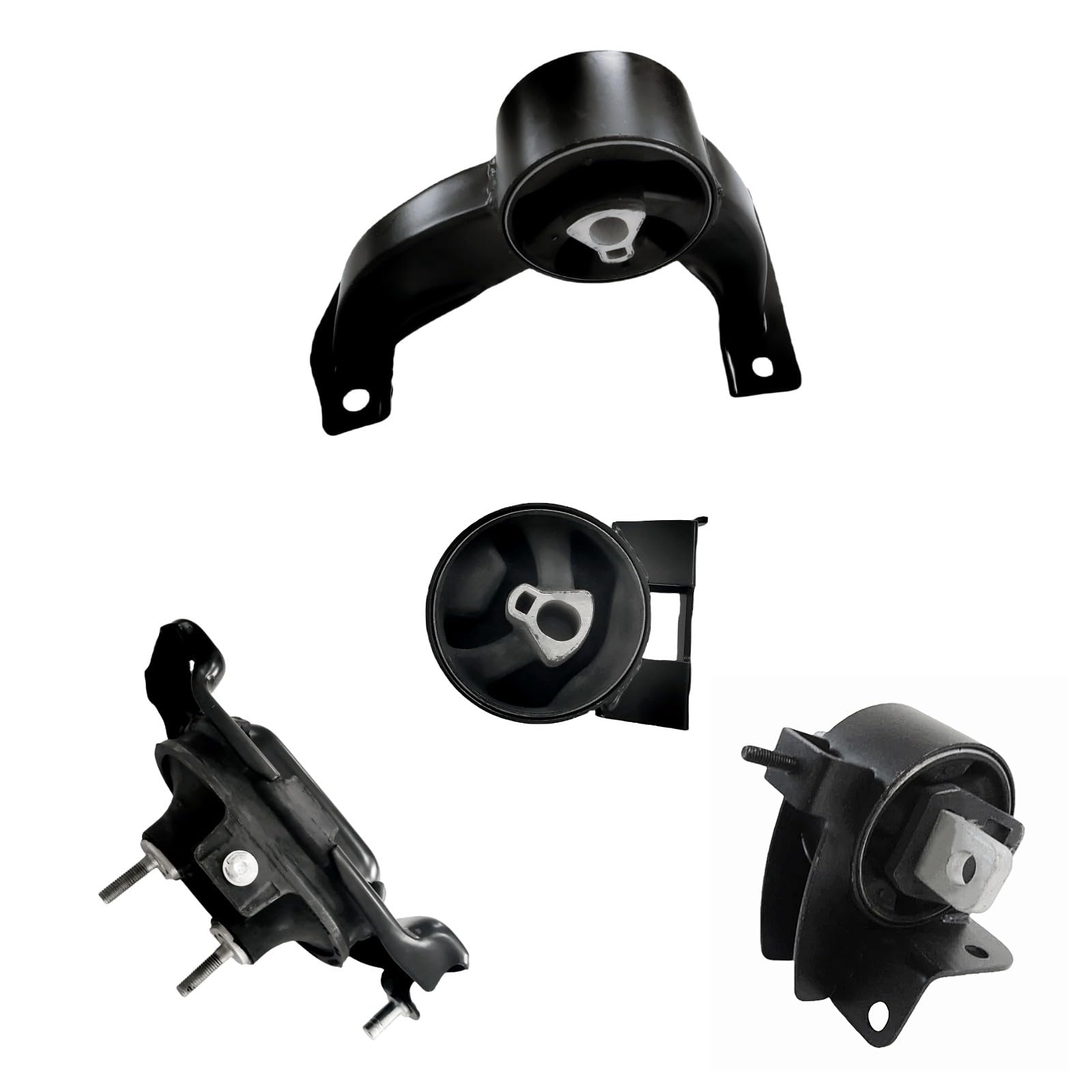 Yllhaoyuan Complete Set of 4 Motor Mounts for 2008-2010 Chrysler Town & Country Grand Caravan 3.3L 3.8L 4.0L - Replaces A5654, A5480, A5465, A5493 - Fixes Engine Vibration Image