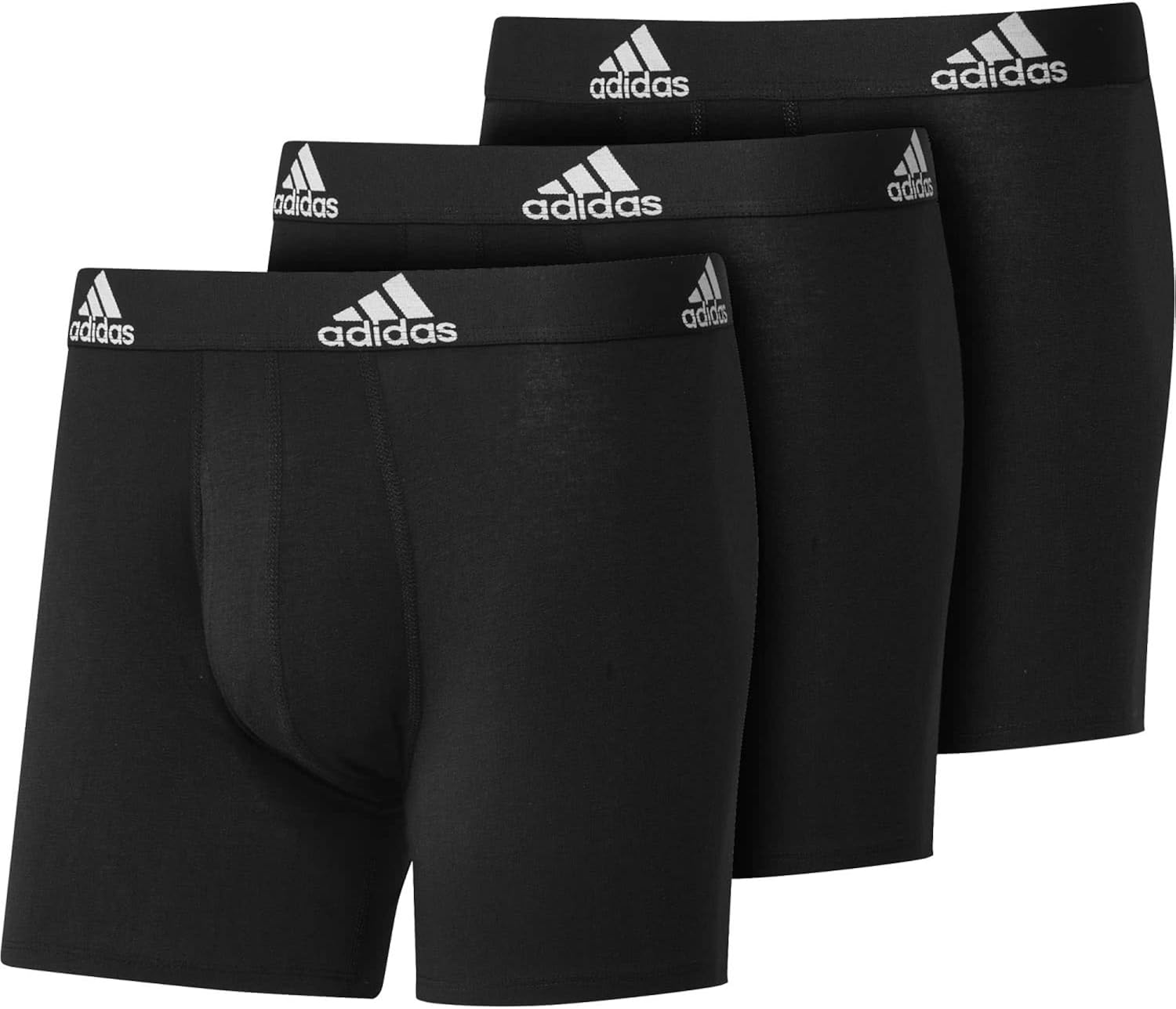 adidas Bos Briefs 3 Pairs GU8889; Men's Boxer Shorts; GU8889_M; Black