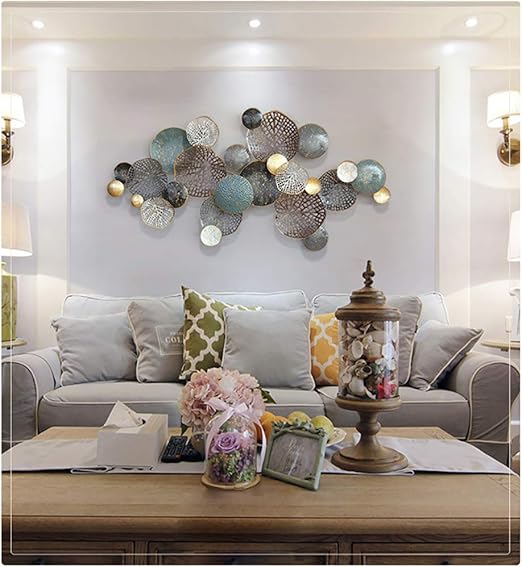 Canvas Arte De La Pared Del Metal Resumen Plata Escultura Pared