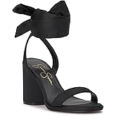 Jessica Simpson womens Cadith Block Heel Bow Sandal