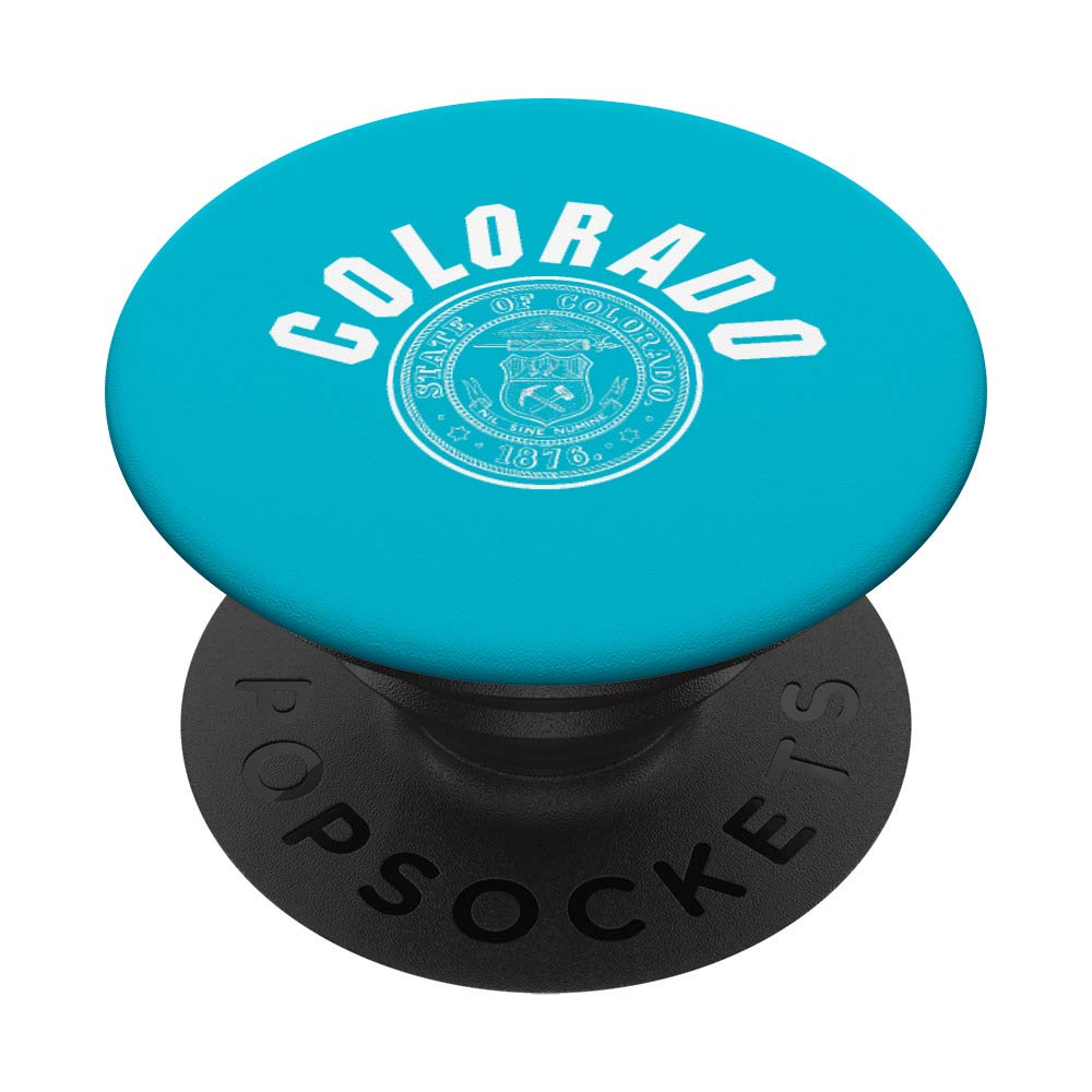 Colorado State Seal Classic CO Graphic Design PopSockets PopGrip: Swappable Grip for Phones & Tablets