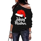 Roshop St Patricks Day Shirts Women Off Shoulder Long Sleeve Slouchy Lucky Irish Shamrock Holiday Sweatshirts