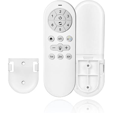 Merwry 3-Speed Ceiling Fan Remote Control Replacement – Black, Universal Fit