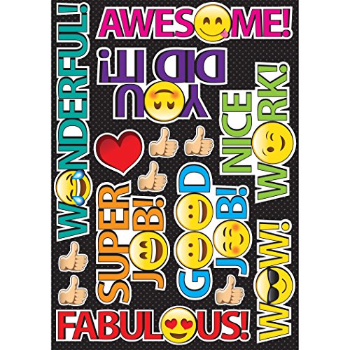 Ashley Productions Emoji Rewards Die-Cut Magnets (15 Piece), 8.25