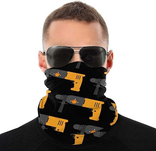 Construction Tools Variety Head Scarf Headbands Bandana Neck Gaiter