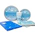 Creative Converting 'One Little Star' Blue Honeycomb Centerpiece - 12 Inches High, Boy Baby Shower Or Nursery Decor