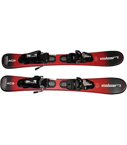 Amazon.com : Elan Kids Girl's skis ELAN Lil Magic with EL4.5 GW