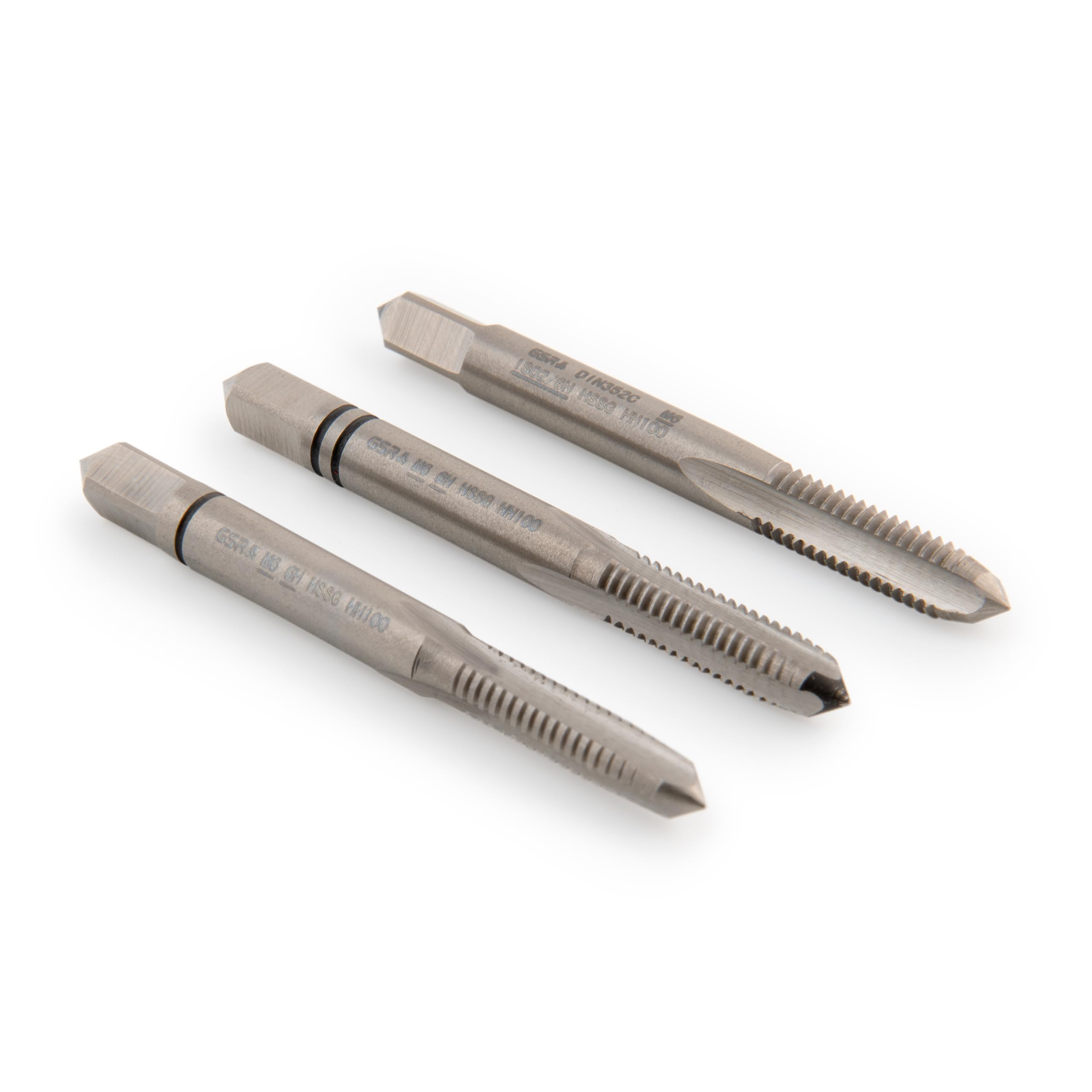 Profi Thread taps M6 Set HSSG 3 pcs., Thread Cutters, Hand tap