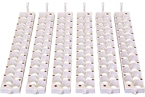 Little Giant® Quail Rails | 120 Eggs | Turner Equipment for Incubating Small Eggs | Quail Egg Incubator
