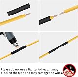 ELECTRAPICK 560 Pcs Heat Shrink Tubing Kit 12 Sizes 2:1 45mm Black view 3