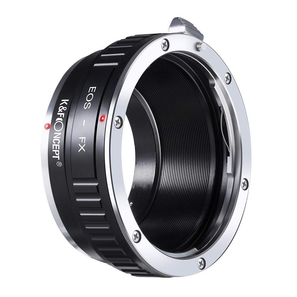 K&F CONCEPT EOS to FX Lens Mount Adapter Manual, Compatible with Canon EF/EFS Mount Lens and Compatible with Fujifilm Fuji X-Series Mirrorless Cameras