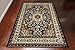 Generations 8023black Oriental Traditional Isfahan Persian Area Rug, 2 x 3', Black