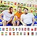 SATINIOR 200 Country Flags 164 ft International String Flags Bunting Banner World Flag Pennant Banner for Sports Game Events Grand Openings