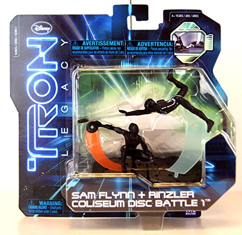 Tron Legacy Series 1 Exclusive Figure 2Pack Sam Flynn Rinzler Coliseum Disc Battle 1