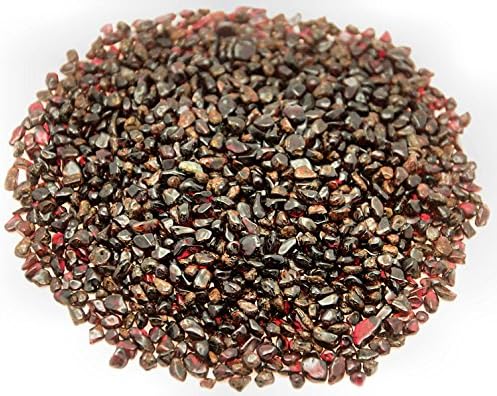 Garnet - Tumbled Chips - 1/2 Pound - 2 to 6 mm pieces - 8oz Bulk Lot