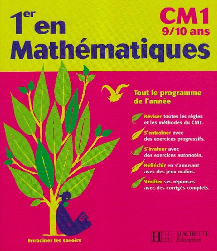1er en mathématiques, CM1, 9-10 ans