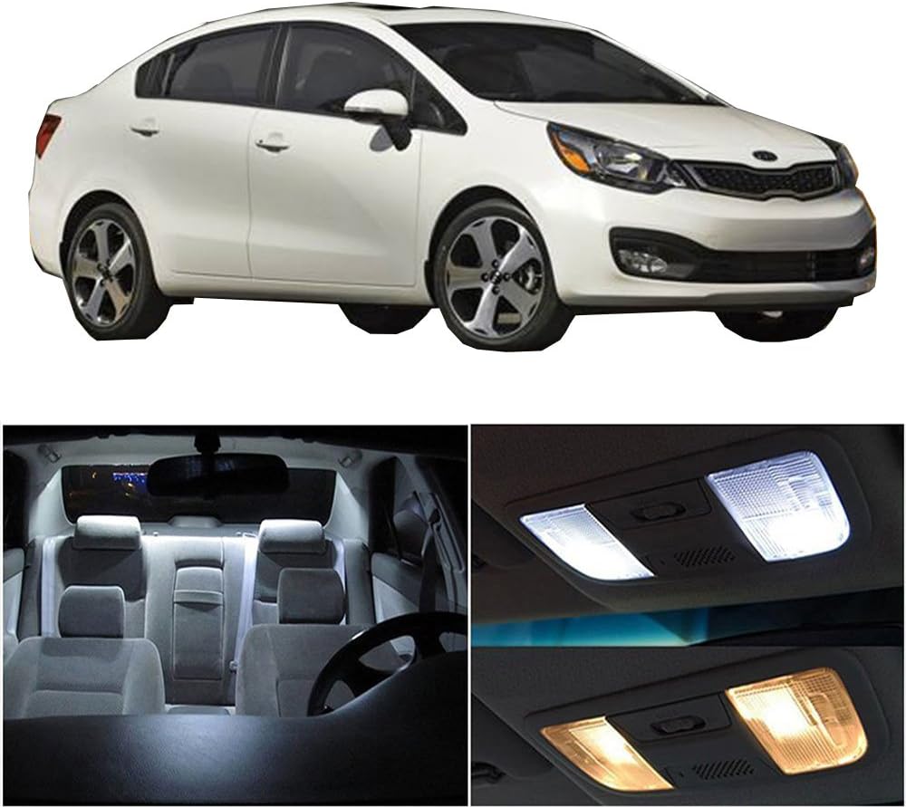 kia rio number plate bulb replacement