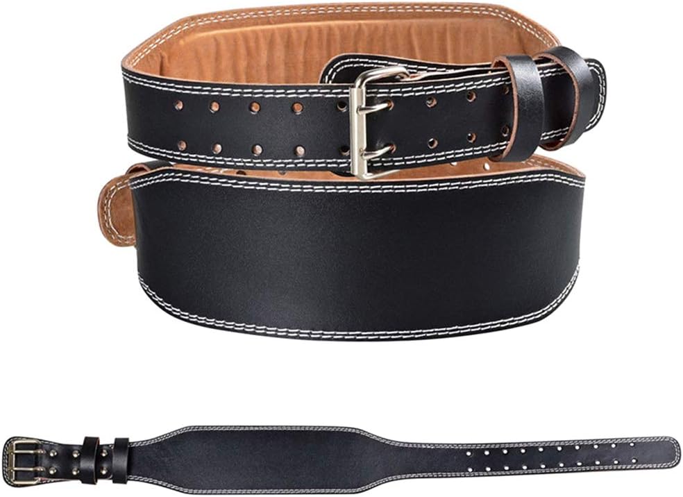 Ahagut Professional weightlifting belt fitness belt for bodybuilding, weight training, weightlifting training - training belts for women and men (L)
