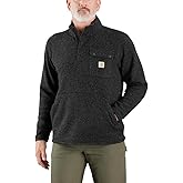 Carhartt Men's Relaxed Fit Midweight Quarter-Zip Pocket Sweater Fleece
