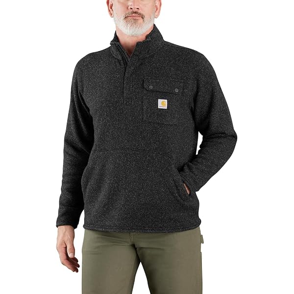 AFTCO Sentinel 1, 4 Zip Pullover Charcoal Heather at Amazon Men's