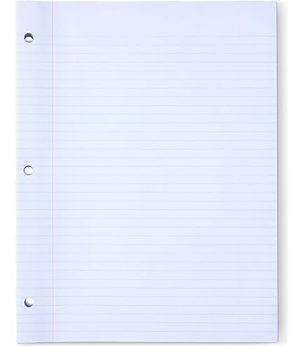Amazon.com : Mead Loose Leaf Paper, Filler Paper, Reinforced Amazon.com : Mead Loose Leaf Paper, Filler Paper, Reinforced