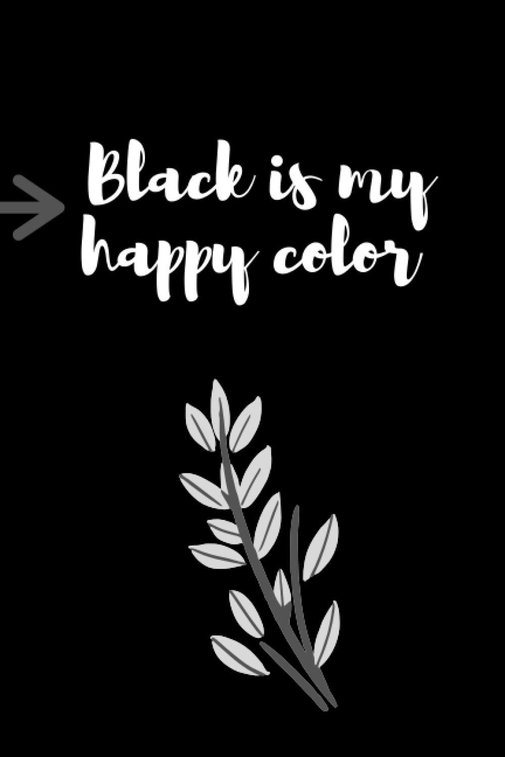 Black journal: simple notebook journal (size 6"x 9". 120 pages )