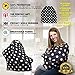 Sprout'n Smiles Nursing Breastfeeding Baby Carseat Cover - Shopping Cart and High Chair Cover, Scarf, Canopy by Sprout'n Smiles for Boys and Girls Baby Shower