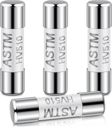 ASTM Ceramic Fuse HV510 – 500mA/600VAC, 5x20mm, 1pc, For Digital Multimeters - View #4