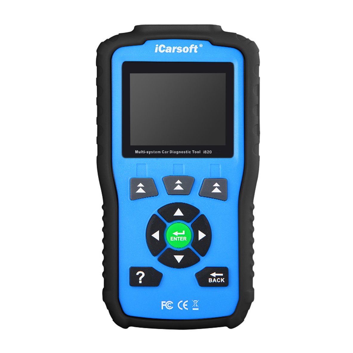 iCarsoft Can OBDII/EOBD Code Reader & Motorkontrollleuchte Auto Diagnostic Tool i820 New Version (Blue)