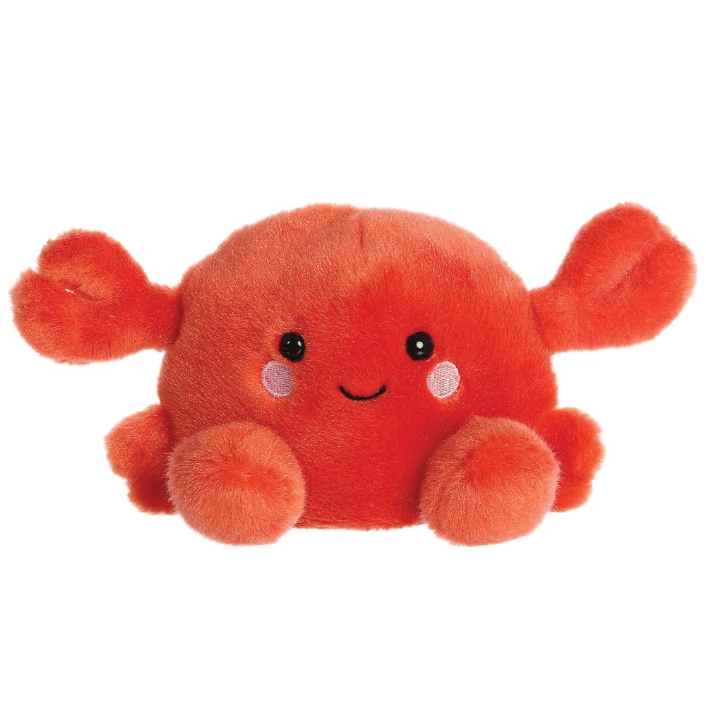 AURORA, 33680, Palm Pals Snippy Crab, 5In, Soft Toy, Red