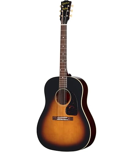 ギター Epiphone Inspired by Gibson J-45 Amazon.com: Epiphone J45 Acoustic Electric Guitar (Sloped Shoulder