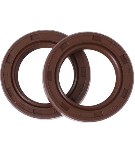Lot De 5 Joints D'huile Universels TC Double Lèvre Avec Ressort Acier - 55x100x10 Mm - Caoutchouc Nitrile