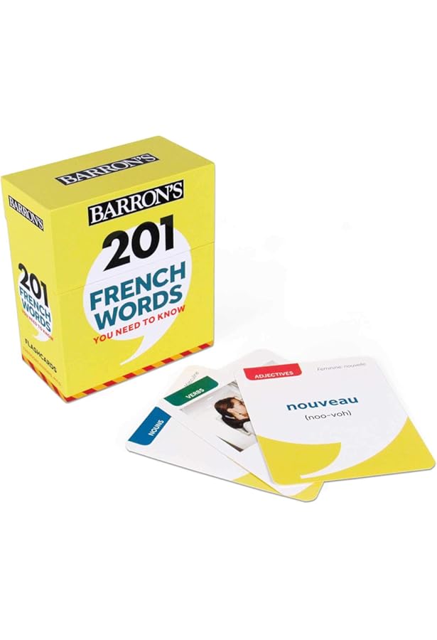 Amazon.com: 201 French Phrases You Need to Know Flashcards