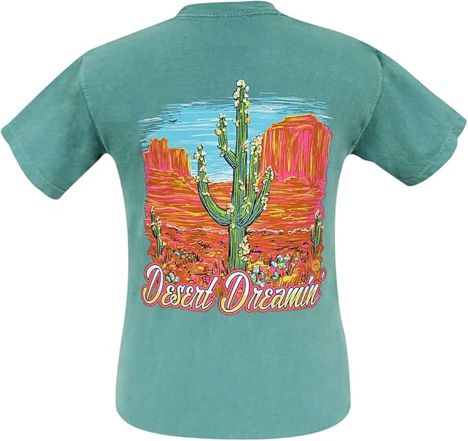 Girlie Girl Desert Dreamin Comfort Colors Short Sleeve T Shirt
