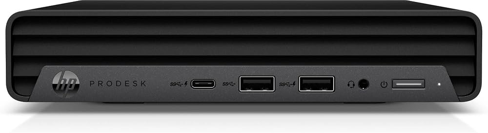 HP ProDesk 400 G6 Mini PC i5-10500T 8GB RAM 256GB SSD Wi-Fi 6 Win 11 Pro Renewed